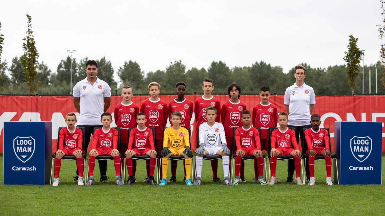 Alleen O12 vandaag op Loogman Carwash Almere Football Academy