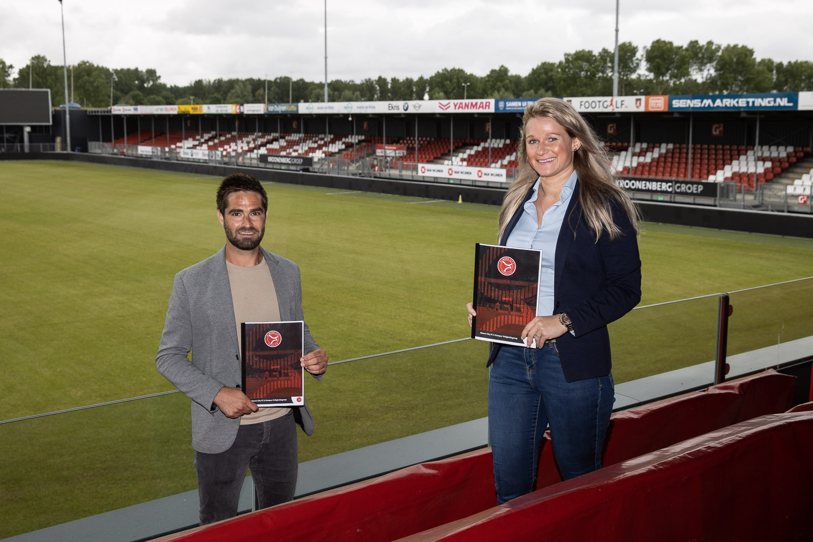 Kompas Veiligheidsgroep in veilige handen bij Almere City FC