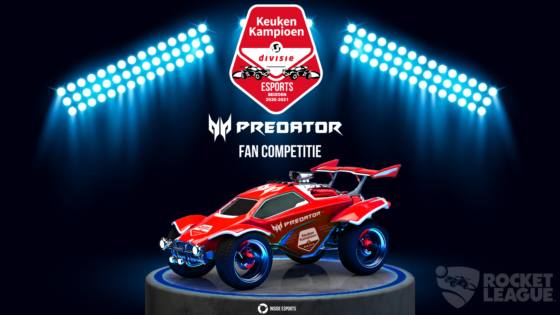 Keuken Kampioen Divisie lanceert Rocket League Esports Predator Fan Competitie