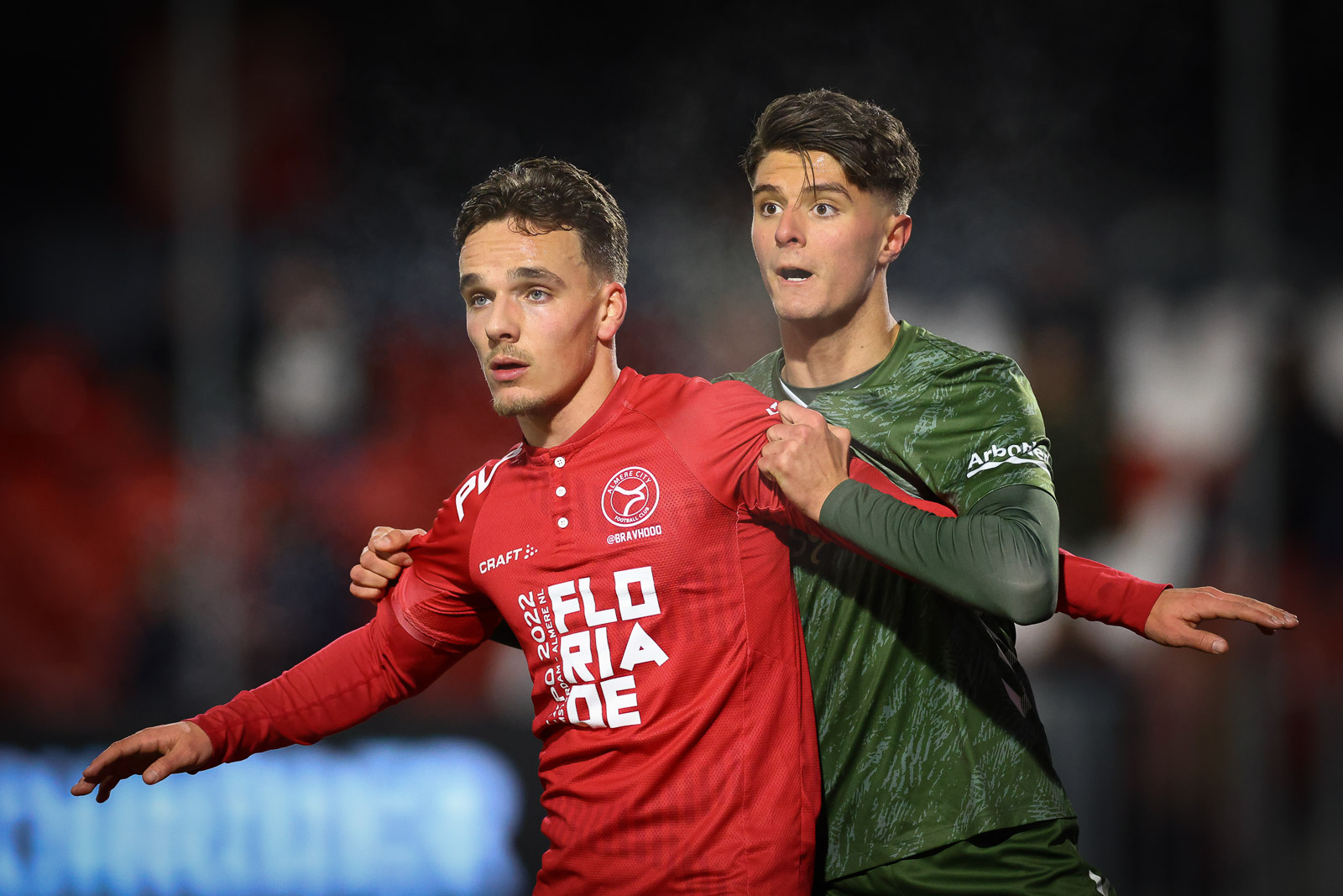 Almere City speelt met peper in de reet, pakt punt