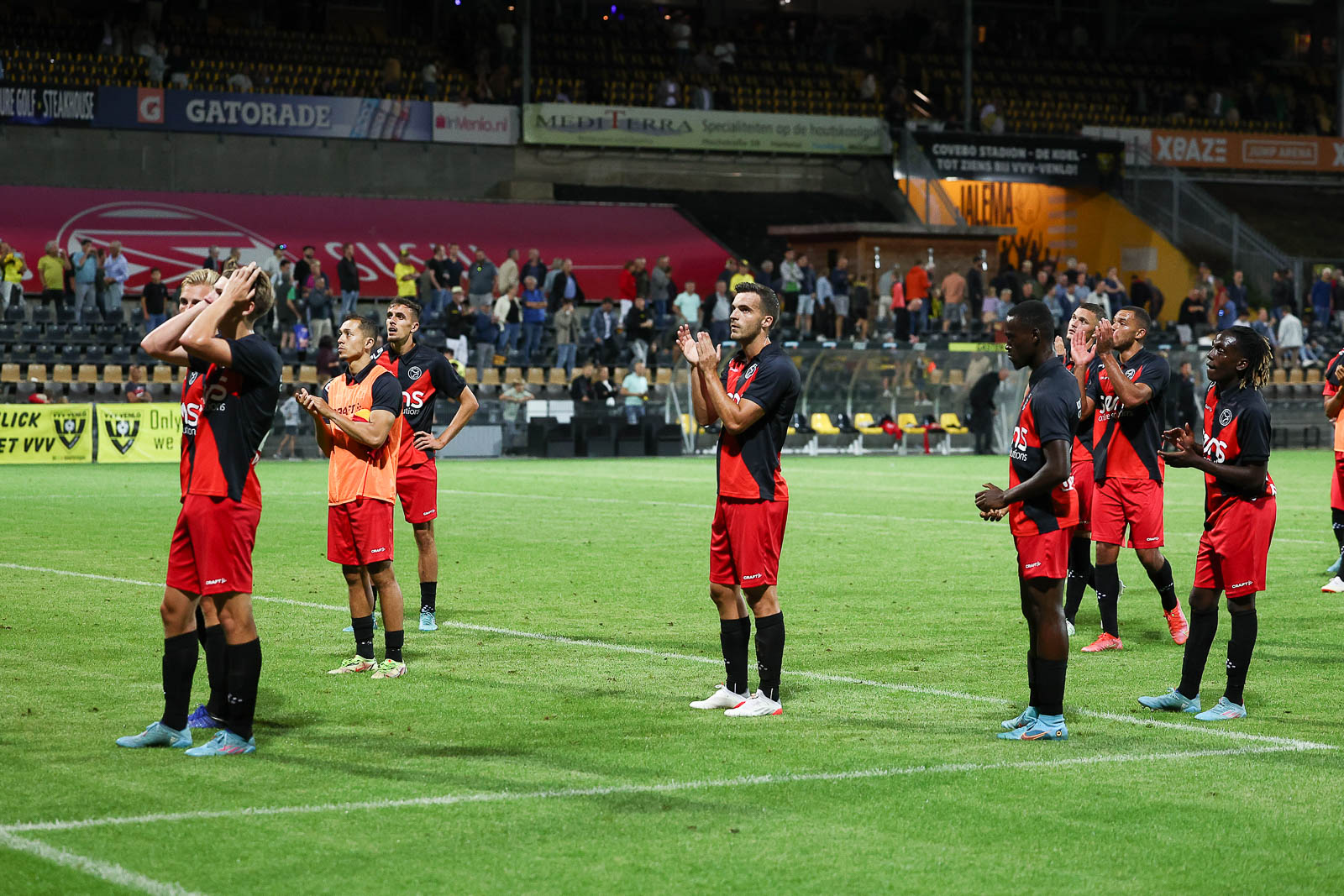 Almere City FC verliest openingsduel in Venlo