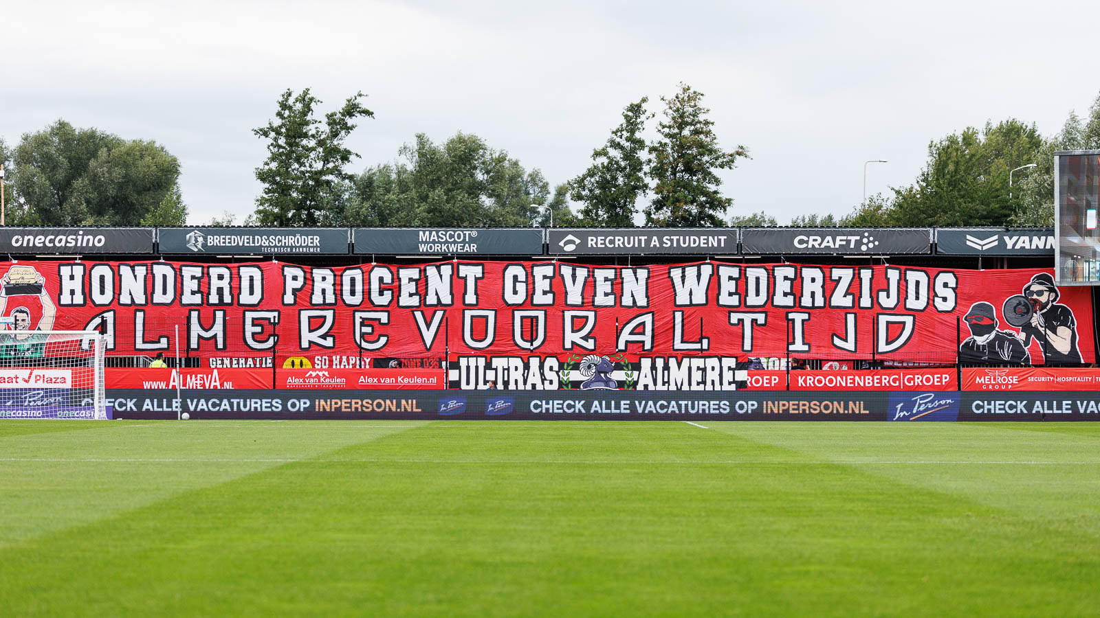 Exclusieve voorverkoop beschikbare wedstrijdtickets aan Almere City FC Wachtlijst